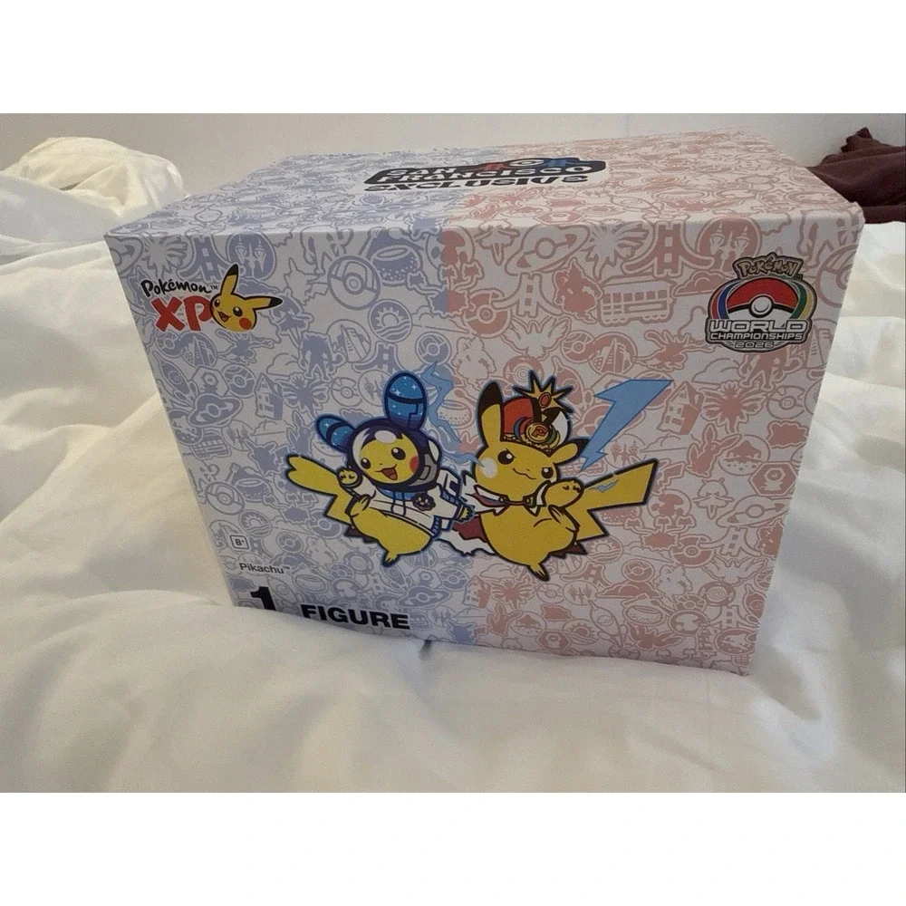Pokemon World Championships 2024 San Francisco Exclusive Pikachu Figure NEW